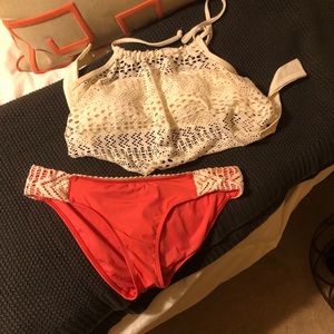 Lucky Brand bathing suit bottoms
